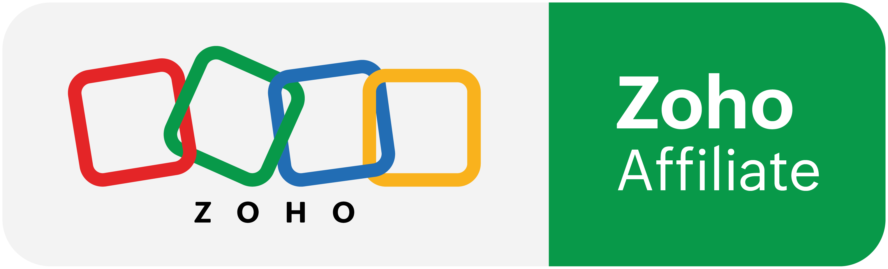 Zoho Affiliate partner badge